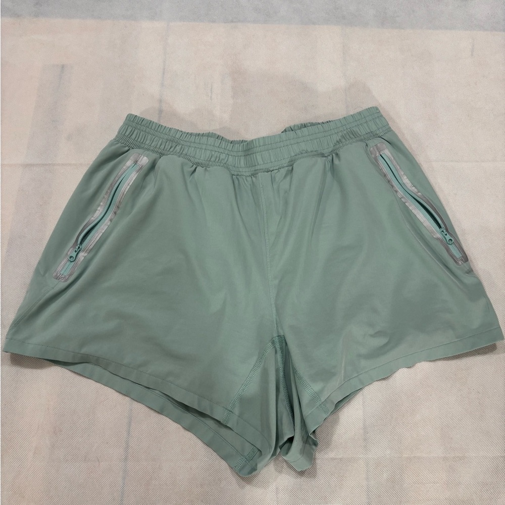 ALO Yoga Sage Green Athletic Shorts